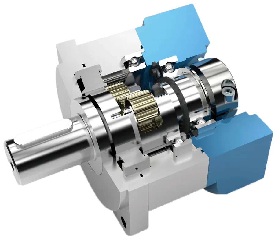 inside Planetary  Gearbox